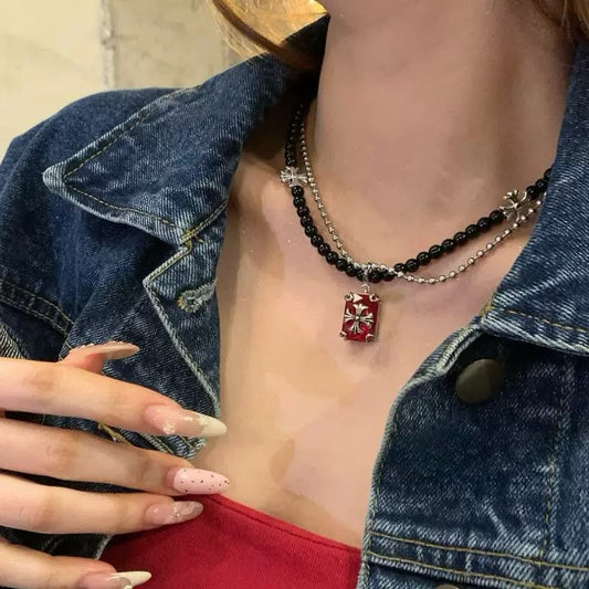 Vampire Royalty Layered nacklace