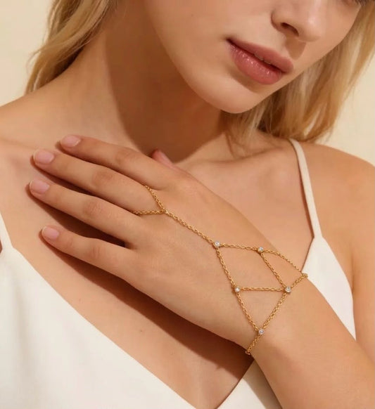All Glossed Up Hand Chain