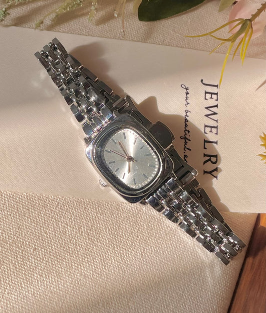 Starlight Square Metallic Watch