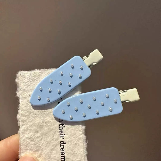 Blueberry Sorbet Studded Hair Clip