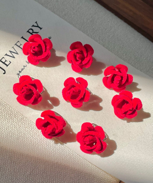Crimson Muse hair pins