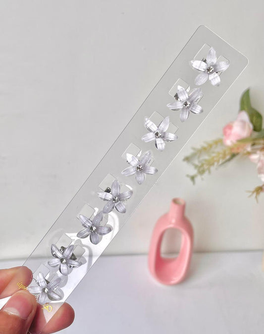 Icy Glaze Blossom Pins