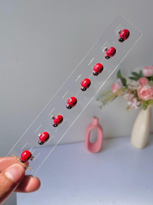 Scarlet Beetle Mini Pins