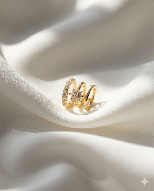 Eternally Golden Ear Cuff (1 piece)
