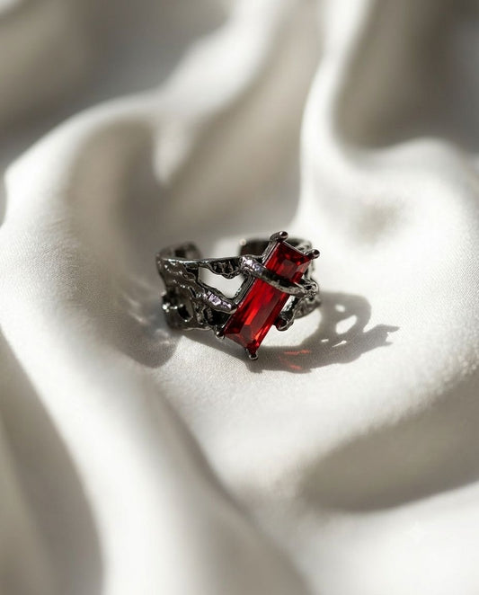 Red Troublemaker Ring