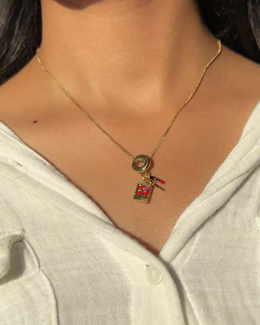 My lil MUA! Necklace