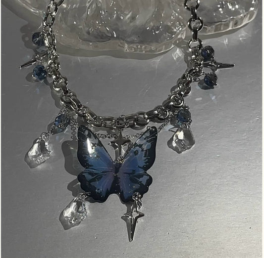 Whimsy Folklore Butterfly Necklace