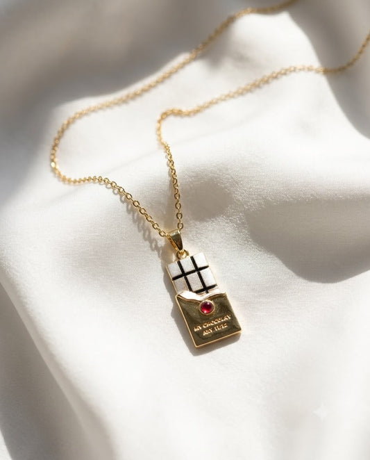 Chocolatey Keepsake Necklace