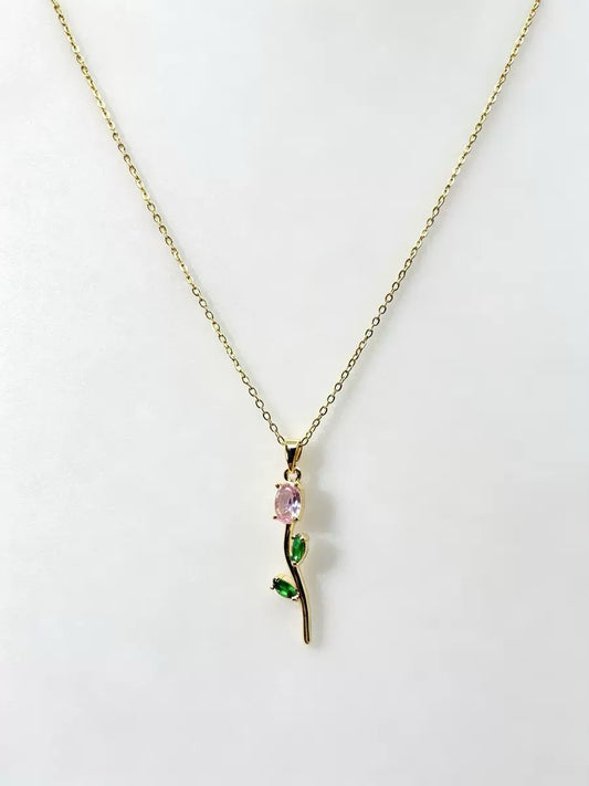 Floral Love Language! Tulip Necklace