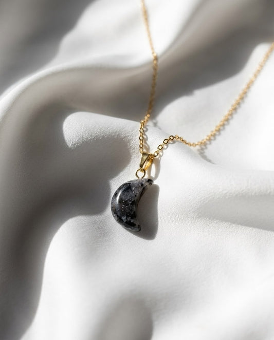 Midnight Crescent Necklace