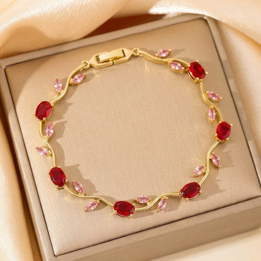 Fairytale Era Red & pink Bracelet