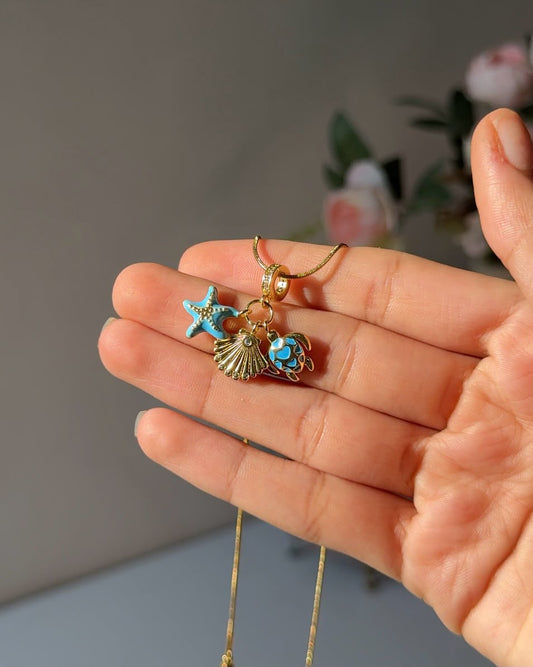 Barefoot in Bali! Tropical Necklace