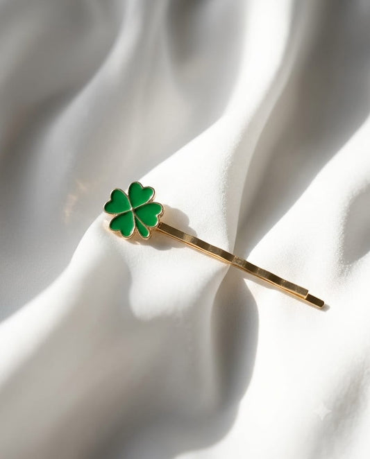 Spring time Green Hair Clip