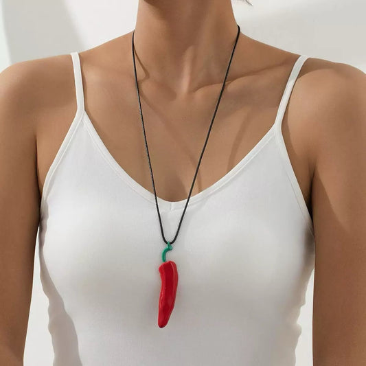 Red Alert Spicy Chilli Necklace