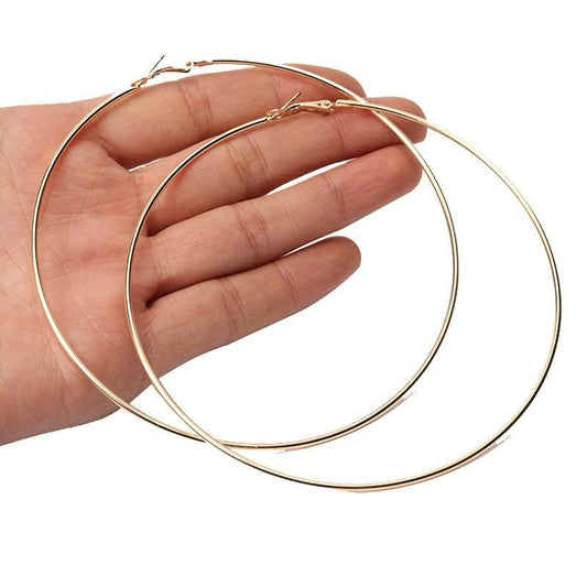 90’s Supermodel coded Oversized Hoop Earrings