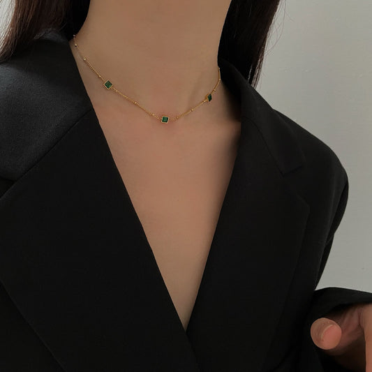 Precious Verdant Necklace