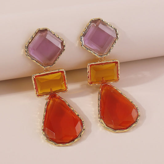 Geometric Dopamine Earrings
