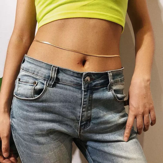 Snatched Babe! Solid Chunky Waist Chain