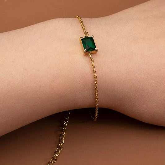 Bliss of Green Elegant Bracelet