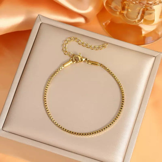 Golden Drip Chunky Bracelet