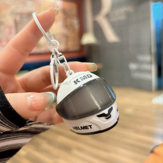 Safety first! Cute Helmet Bag charm