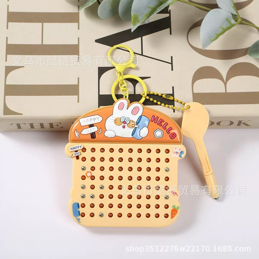 Cute cartoon Magnetic Board Bag Charm