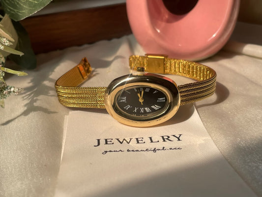Old Money Lover Classic Black Watch