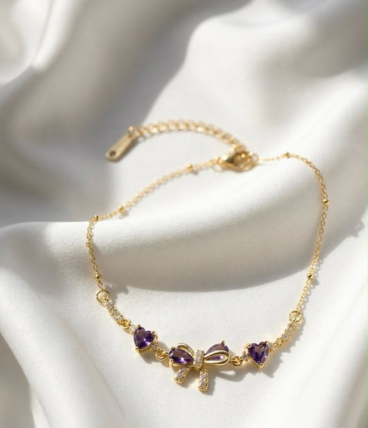 Royal Bow Love Bracelet