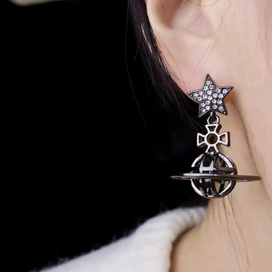Starry Planetarium Earrings