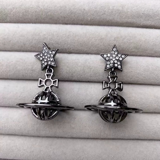 Starry Planetarium Earrings