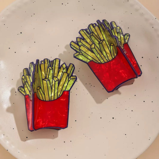 French Fries Cravings! Claw Clip