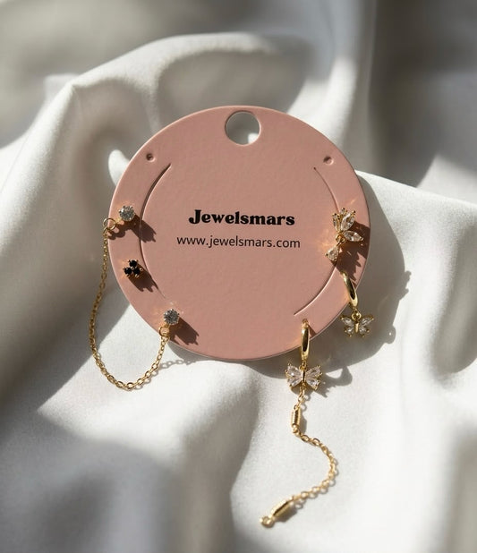 Extra Girly! Bow Earrings Combo
