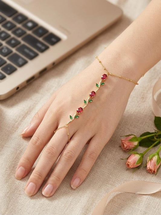 Storybook Romance Tulip Hand Jewellery