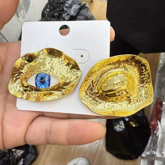 Blind-spot Artsy Irregular Earrings