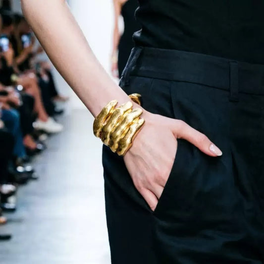 Five-fold Dramatic Wrap Bracelet