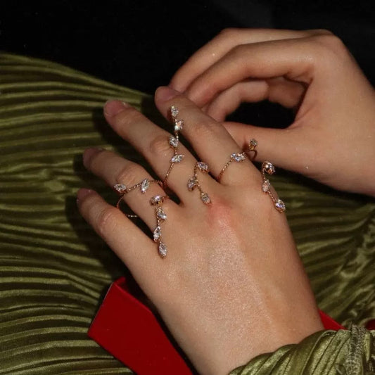 Ethereal Aura Hand Jewellery