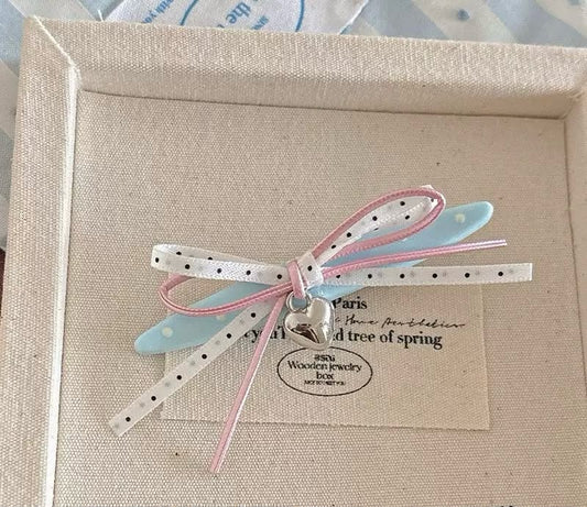 Sugarkiss-Sweetheart Bow Hair Clip