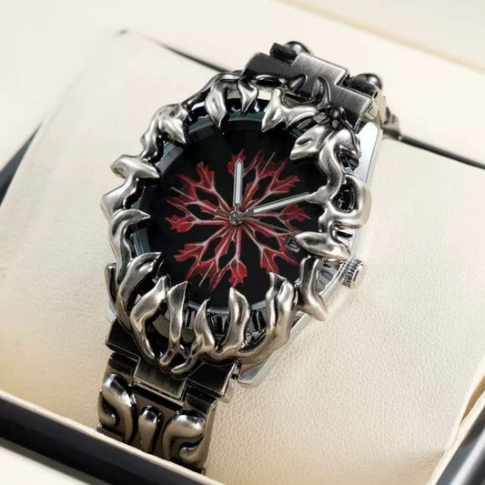 Ember Veins Metallic Watch