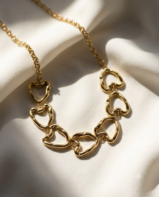 Molten-Love Link Necklace
