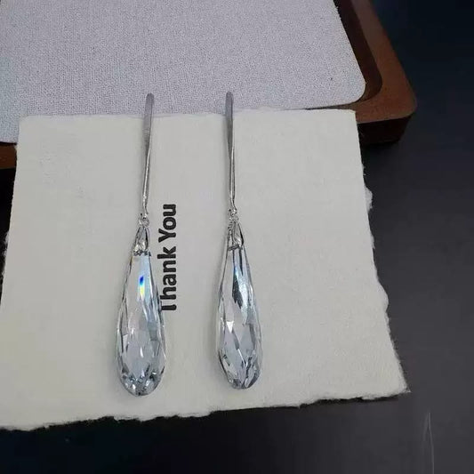 Crystal Raindrop Earrings