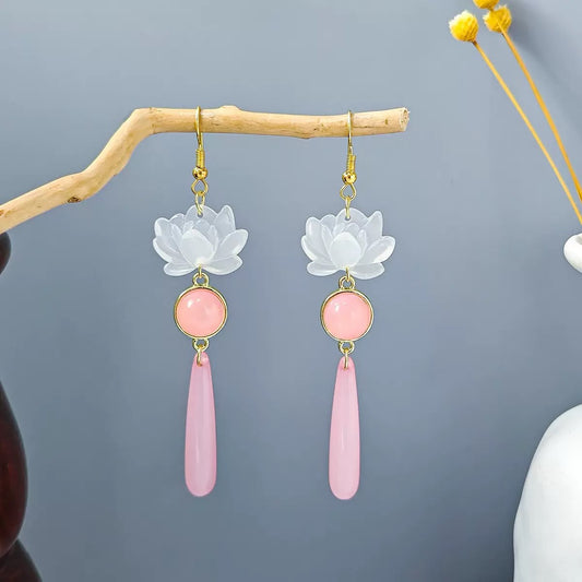 Gulabo Dangles! Lotus Earrings
