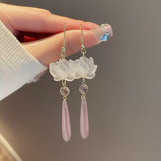 Gulabo Dangles! Lotus Earrings