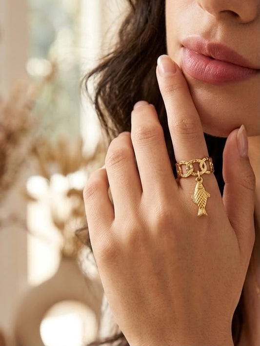 Golden Catch! Ring