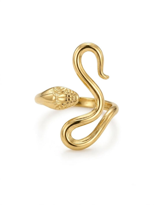 Serpentine Coil Ring