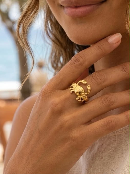 Seaside Claw Ring