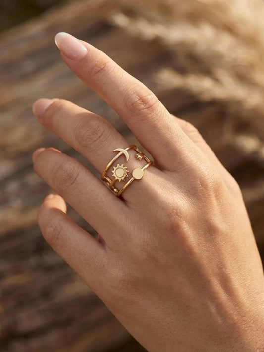 Cosmic Layers Ring