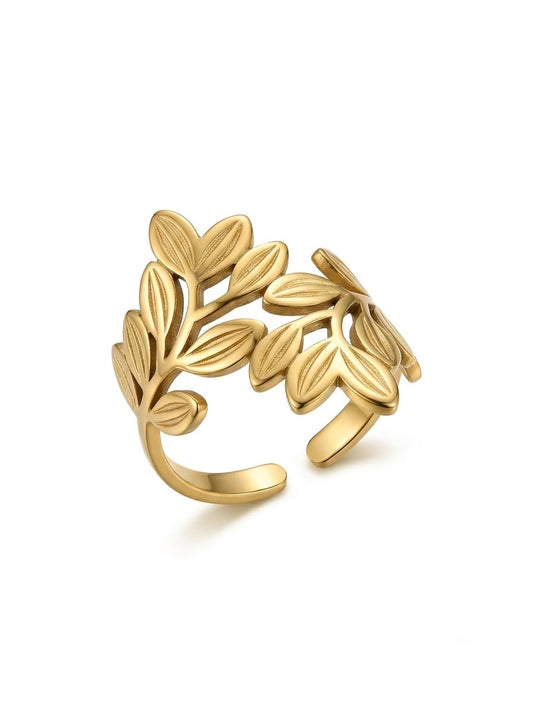 Leaflette wrap Ring