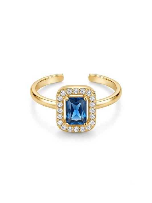 Royalty-Glint Solitaire Ring