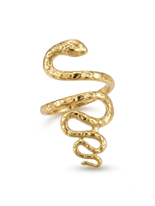 Cleopatra’s Serpent Wrap Ring