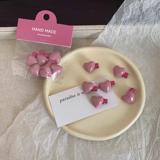 XOXO Heart Clips (Pack of 2)